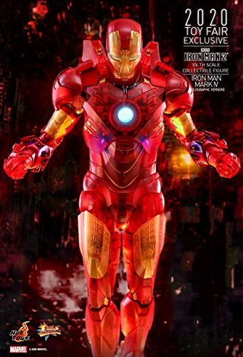 Top 10 ???? Hot Toys Marvel Iron Man Mark IV (Holographic Version) Toy Fair Exclusive Action Figure 30cm ???? 5 Top 10 ???? Hot Toys Marvel Iron Man Mark IV (Holographic Version) Toy Fair Exclusive Action Figure 30cm ???? - Image 3
