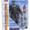 Hot Sale ???? Diamond Select Hulk Hero Suit Avengers: Endgame Marvel Select Action Figure Nano Gauntlet 23 Cm ????