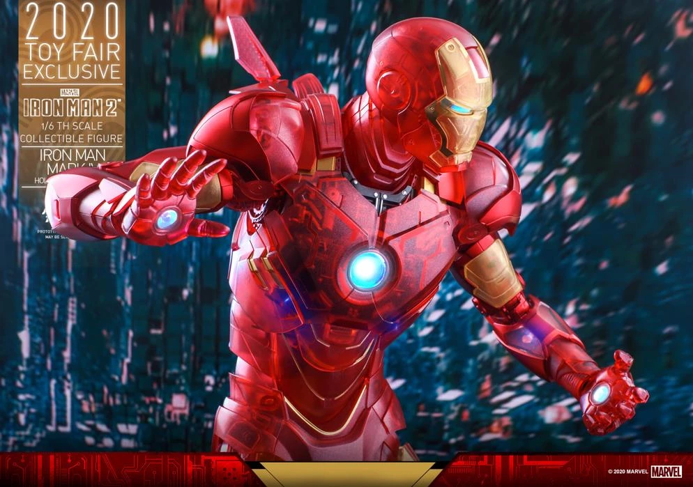 Top 10 ???? Hot Toys Marvel Iron Man Mark IV (Holographic Version) Toy Fair Exclusive Action Figure 30cm ???? 7 Top 10 ???? Hot Toys Marvel Iron Man Mark IV (Holographic Version) Toy Fair Exclusive Action Figure 30cm ???? - Image 5