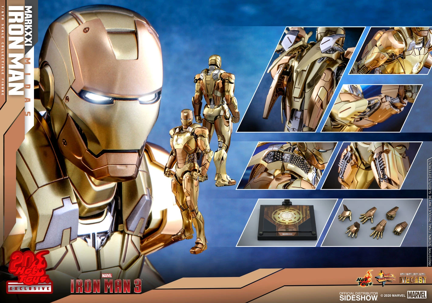Cheapest ???? Action Figure Marvel Iron Man Mark XXI (Midas) In Scala 1:6 - Hot Toys ???? 4 Cheapest ???? Action Figure Marvel Iron Man Mark XXI (Midas) In Scala 1:6 - Hot Toys ???? - Image 2