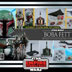 Wholesale ???? Hot Toys STAR WARS - Episode V - Boba Fett 1/6 Action Figure 12" MMS574 ⭐ -Iron Studios Shop s l400