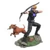 Best deal ???? Diamond Select Hawkeye With Pizza ???? Dog Marvel Comic Gallery PVC Statue 23 Cm - APRIL 2021 ⭐
