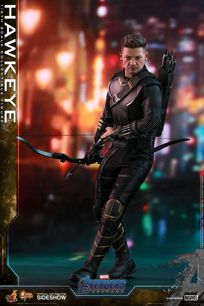 Hot Sale ???? Hot Toys Hawkeye Avengers: Endgame Movie Masterpiece Action Figure 1/6 30 Cm ⌛ 6 Hot Sale ???? Hot Toys Hawkeye Avengers: Endgame Movie Masterpiece Action Figure 1/6 30 Cm ⌛ - Image 4