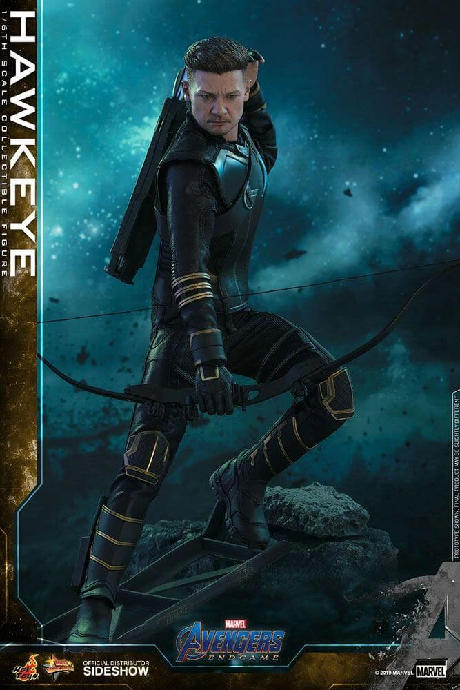 Hot Sale ???? Hot Toys Hawkeye Avengers: Endgame Movie Masterpiece Action Figure 1/6 30 Cm ⌛ 7 Hot Sale ???? Hot Toys Hawkeye Avengers: Endgame Movie Masterpiece Action Figure 1/6 30 Cm ⌛ - Image 5