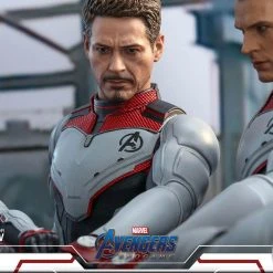 Outlet ???? Hot Toys Tony Stark (Team Suit) Avengers: Endgame Movie Masterpiece Action Figure 1/6 30 Cm ???? -Iron Studios Shop x hot904726 g