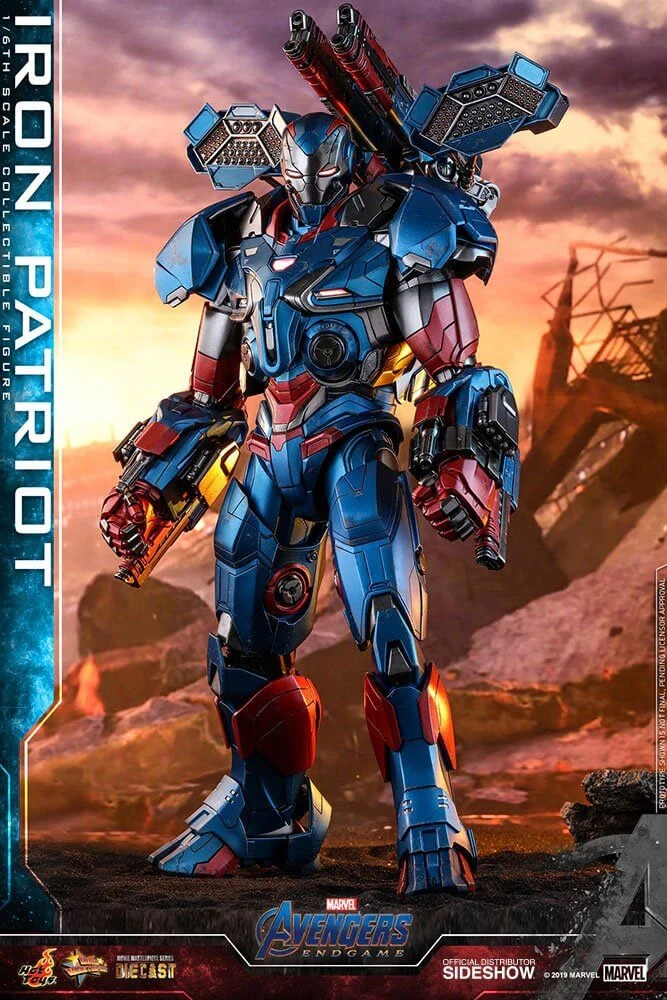 Cheap ???? Hot Toys Iron Patriot Diecast Action Figure 32 Cm Avengers: Endgame Movie Masterpiece Series 1/6 - MAY 2021 ???? 6 Cheap ???? Hot Toys Iron Patriot Diecast Action Figure 32 Cm Avengers: Endgame Movie Masterpiece Series 1/6 - MAY 2021 ???? - Image 4