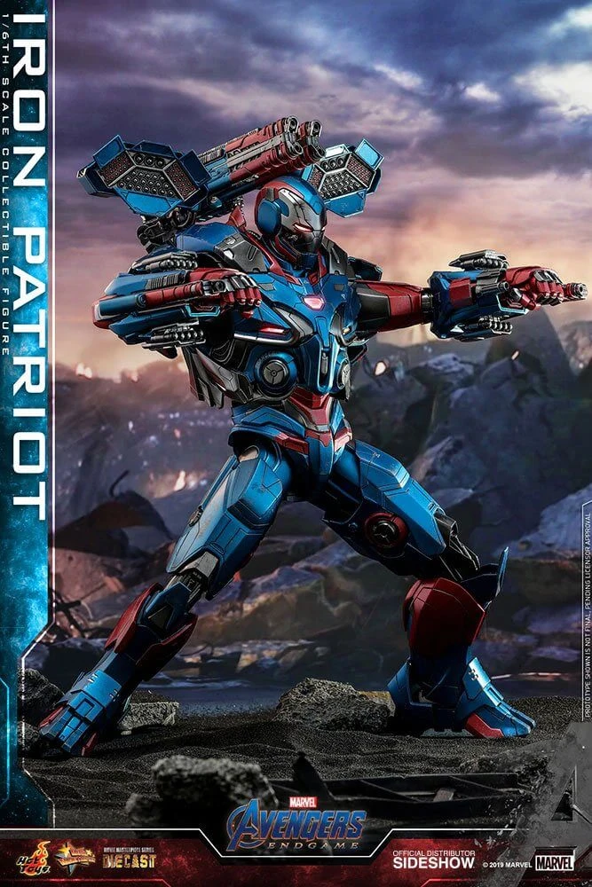 Cheap ???? Hot Toys Iron Patriot Diecast Action Figure 32 Cm Avengers: Endgame Movie Masterpiece Series 1/6 - MAY 2021 ???? 7 Cheap ???? Hot Toys Iron Patriot Diecast Action Figure 32 Cm Avengers: Endgame Movie Masterpiece Series 1/6 - MAY 2021 ???? - Image 5