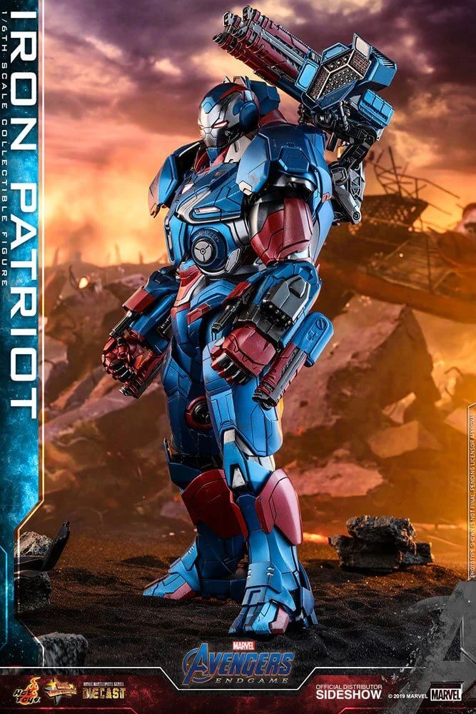 Cheap ???? Hot Toys Iron Patriot Diecast Action Figure 32 Cm Avengers: Endgame Movie Masterpiece Series 1/6 - MAY 2021 ???? 8 Cheap ???? Hot Toys Iron Patriot Diecast Action Figure 32 Cm Avengers: Endgame Movie Masterpiece Series 1/6 - MAY 2021 ???? - Image 6