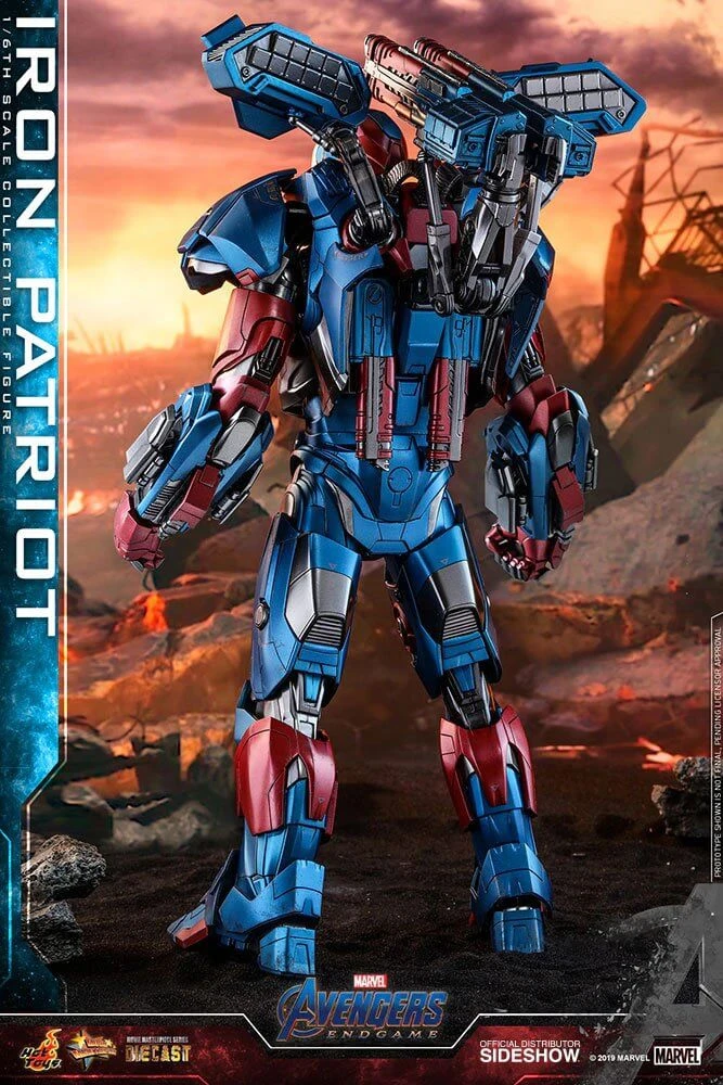 Cheap ???? Hot Toys Iron Patriot Diecast Action Figure 32 Cm Avengers: Endgame Movie Masterpiece Series 1/6 - MAY 2021 ???? 9 Cheap ???? Hot Toys Iron Patriot Diecast Action Figure 32 Cm Avengers: Endgame Movie Masterpiece Series 1/6 - MAY 2021 ???? - Image 7
