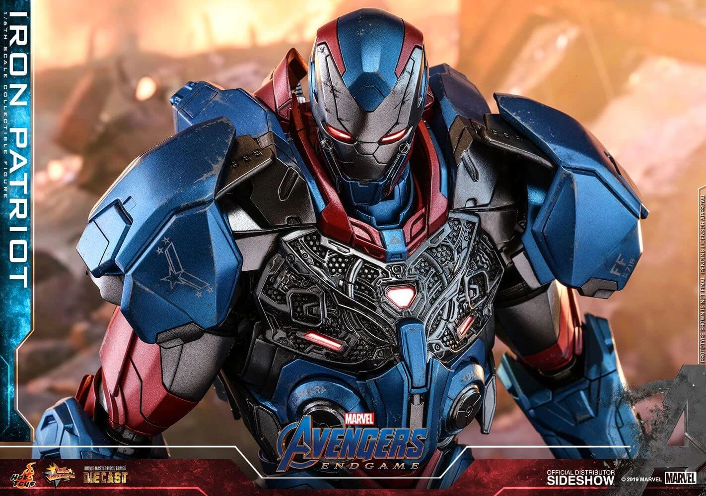 Cheap ???? Hot Toys Iron Patriot Diecast Action Figure 32 Cm Avengers: Endgame Movie Masterpiece Series 1/6 - MAY 2021 ???? 13 Cheap ???? Hot Toys Iron Patriot Diecast Action Figure 32 Cm Avengers: Endgame Movie Masterpiece Series 1/6 - MAY 2021 ???? - Image 11