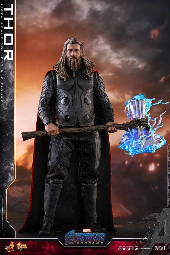 Brand new ???? Hot Toys Thor Avengers: Endgame Movie Masterpiece Action Figure 1/6 32 Cm - APRIL 2021 ???? 15 Brand new ???? Hot Toys Thor Avengers: Endgame Movie Masterpiece Action Figure 1/6 32 Cm - APRIL 2021 ???? - Image 13
