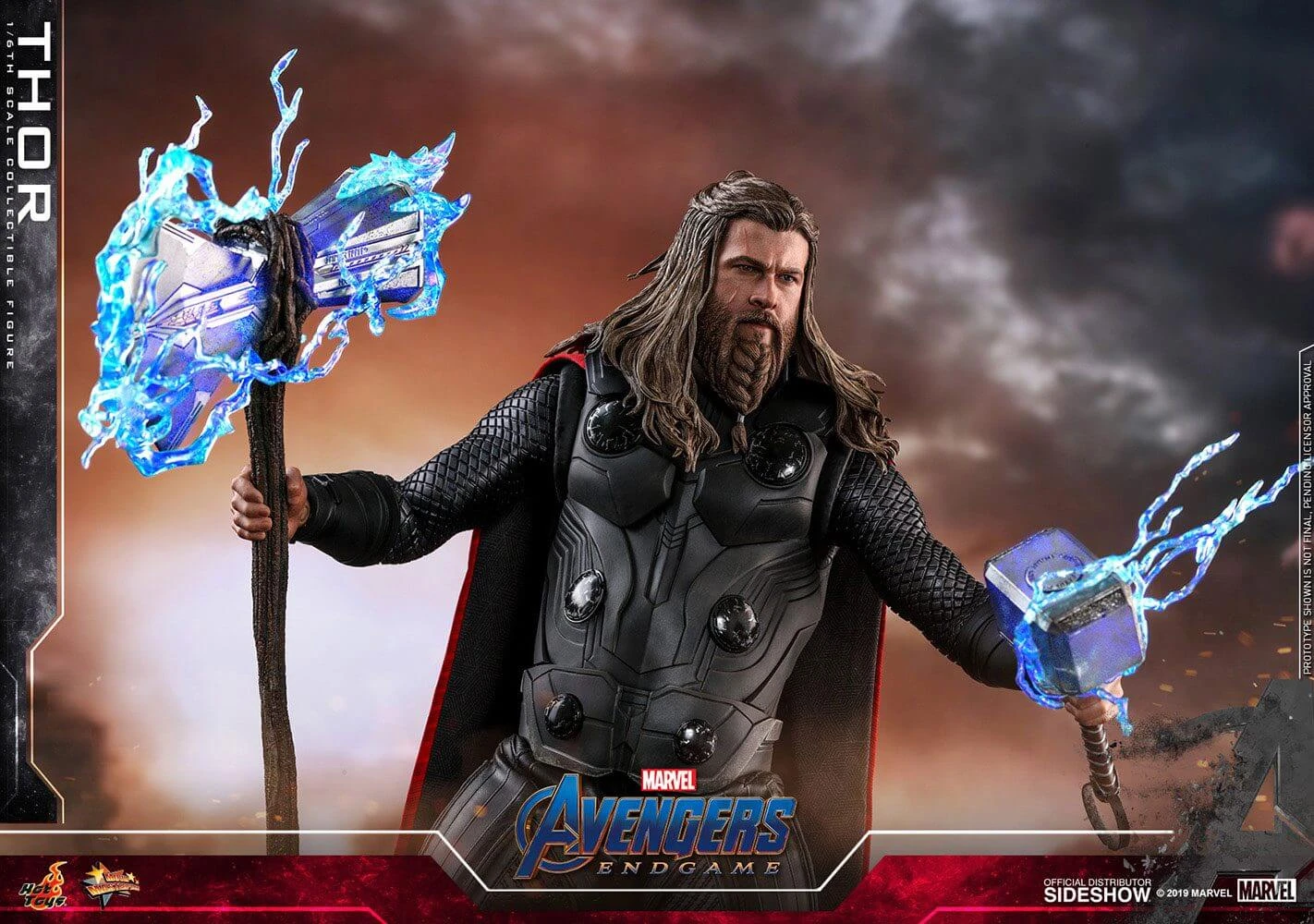 Brand new ???? Hot Toys Thor Avengers: Endgame Movie Masterpiece Action Figure 1/6 32 Cm - APRIL 2021 ???? 12 Brand new ???? Hot Toys Thor Avengers: Endgame Movie Masterpiece Action Figure 1/6 32 Cm - APRIL 2021 ???? - Image 10