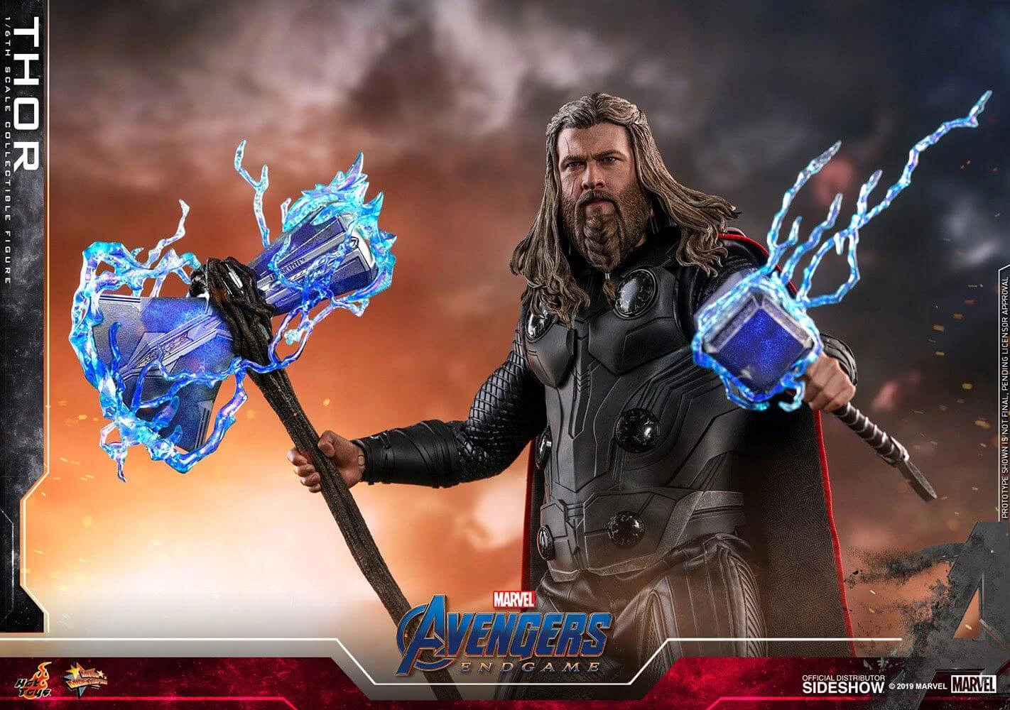 Brand new ???? Hot Toys Thor Avengers: Endgame Movie Masterpiece Action Figure 1/6 32 Cm - APRIL 2021 ???? 13 Brand new ???? Hot Toys Thor Avengers: Endgame Movie Masterpiece Action Figure 1/6 32 Cm - APRIL 2021 ???? - Image 11