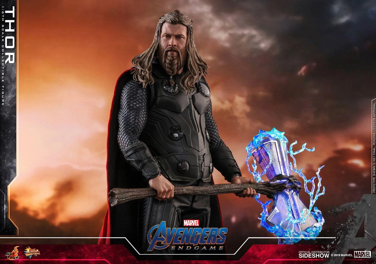 Brand new ???? Hot Toys Thor Avengers: Endgame Movie Masterpiece Action Figure 1/6 32 Cm - APRIL 2021 ???? 10 Brand new ???? Hot Toys Thor Avengers: Endgame Movie Masterpiece Action Figure 1/6 32 Cm - APRIL 2021 ???? - Image 8