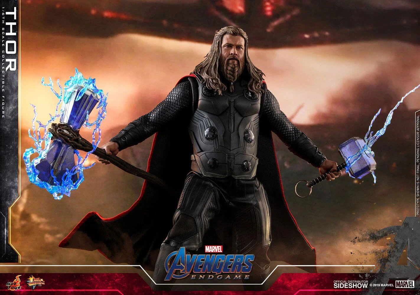 Brand new ???? Hot Toys Thor Avengers: Endgame Movie Masterpiece Action Figure 1/6 32 Cm - APRIL 2021 ???? 7 Brand new ???? Hot Toys Thor Avengers: Endgame Movie Masterpiece Action Figure 1/6 32 Cm - APRIL 2021 ???? - Image 5