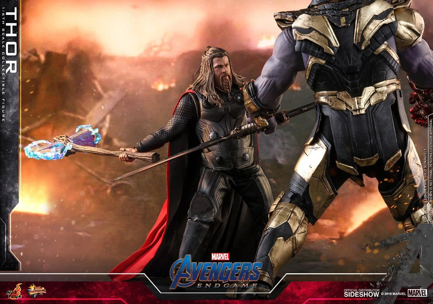 Brand new ???? Hot Toys Thor Avengers: Endgame Movie Masterpiece Action Figure 1/6 32 Cm - APRIL 2021 ???? 8 Brand new ???? Hot Toys Thor Avengers: Endgame Movie Masterpiece Action Figure 1/6 32 Cm - APRIL 2021 ???? - Image 6