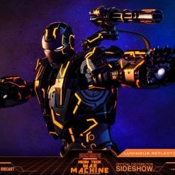 Hot Sale ???? Hot Toys Neon Tech War Machine Iron Man 2 Movie Masterpiece Series Diecast Action Figure 1/6 Excl. ✔️ -Iron Studios Shop x hot904978 h 1