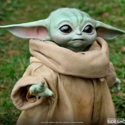 Best reviews of ???? Hot Toys The Child 1:1 Star Wars The Mandalorian Life-Size Masterpiece Action Figure 36 Cm - APRIL 2021 ???? -Iron Studios Shop x hot905871 d