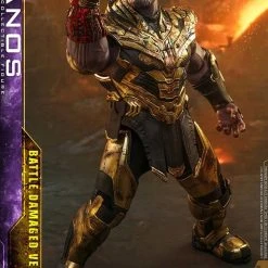 Deals ???? Hot Toys Thanos Battle Damaged Version Avengers: Endgame Movie Masterpiece Action Figure 1/6 42 Cm - APRIL 2021 ✨ -Iron Studios Shop x hot905891 a