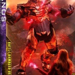 Deals ???? Hot Toys Thanos Battle Damaged Version Avengers: Endgame Movie Masterpiece Action Figure 1/6 42 Cm - APRIL 2021 ✨ -Iron Studios Shop x hot905891 c