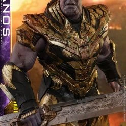 Deals ???? Hot Toys Thanos Battle Damaged Version Avengers: Endgame Movie Masterpiece Action Figure 1/6 42 Cm - APRIL 2021 ✨ -Iron Studios Shop x hot905891 e