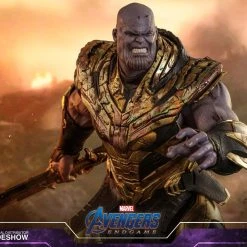 Deals ???? Hot Toys Thanos Battle Damaged Version Avengers: Endgame Movie Masterpiece Action Figure 1/6 42 Cm - APRIL 2021 ✨ -Iron Studios Shop x hot905891 i