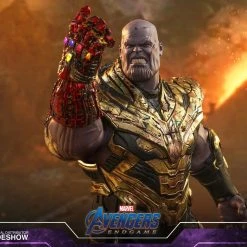 Deals ???? Hot Toys Thanos Battle Damaged Version Avengers: Endgame Movie Masterpiece Action Figure 1/6 42 Cm - APRIL 2021 ✨ -Iron Studios Shop x hot905891 j