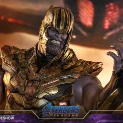 Deals ???? Hot Toys Thanos Battle Damaged Version Avengers: Endgame Movie Masterpiece Action Figure 1/6 42 Cm - APRIL 2021 ✨ -Iron Studios Shop x hot905891 k