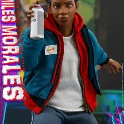 Discount ???? Hot Toys Spider-Man: Into The Spider-Verse Movie Masterpiece Action Figure 1/6 Miles Morales 29 Cm ???? -Iron Studios Shop x hot906026 j