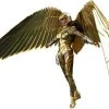 Flash Sale ???? Hot Toys Wonder ???? Woman 1984 Movie Masterpiece Action Figure 1/6 Golden Armor Wonder ???? Woman (Deluxe) 30 Cm ✨