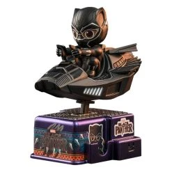 Best deal ???? Hot Toys Black Panther CosRider Mini Figure With Sound And Light Up 15 Cm ????