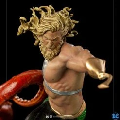 Brand new ???? Iron Studios DC Comics Deluxe Art Scale Statue 1/10 Aquaman 26 Cm - JUNE 2022 ❤️ -Iron Studios Shop x is12786 g 1