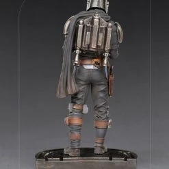 Brand new ???? Iron Studios Star Wars The Mandalorian Art Scale Statue 1/10 Mandalorian & Grogu 22 Cm ⌛ -Iron Studios Shop x is12789 d