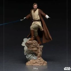 Buy ???? Iron Studios Star Wars Deluxe BDS Art Scale Statue 1/10 Obi-Wan Kenobi 28 Cm ???? -Iron Studios Shop x is12807 f