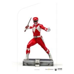 Best Sale ???? Iron Studios Power Rangers BDS Art Scale Statue 1/10 Red Ranger 17 Cm ????