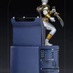 Outlet ???? Iron Studios Power Rangers BDS Art Scale Statue 1/10 White Ranger 22 Cm ✔️ -Iron Studios Shop x is12820 c