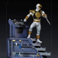 Outlet ???? Iron Studios Power Rangers BDS Art Scale Statue 1/10 White Ranger 22 Cm ✔️ -Iron Studios Shop x is12820 d