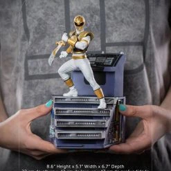 Outlet ???? Iron Studios Power Rangers BDS Art Scale Statue 1/10 White Ranger 22 Cm ✔️ -Iron Studios Shop x is12820 o