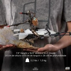 Discount ⌛ Iron Studios Star Wars The Mandalorian Deluxe Art Scale Statue 1/10 IG-11 & The Child 20 Cm ???? -Iron Studios Shop x is12823 k