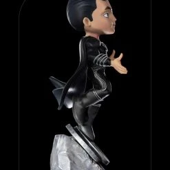 Budget ???? Iron Studios Justice League Mini Co. Deluxe PVC Figure Superman Black Suit 18 Cm ???? -Iron Studios Shop x is12872 e