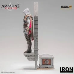 Brand new ???? Iron Studios Assassin's Creed II Art Scale Statue 1/10 Ezio Auditore Deluxe 31 Cm Con Base Diorama ???? -Iron Studios Shop x is89993 d 1