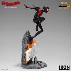 Discount ???? Miles Morales Statuetta Spider-Man: Into The Spider-Verse BDS Art Scale Deluxe Statue 1/10 22 Cm Iron Studios ???? -Iron Studios Shop x is90002 a