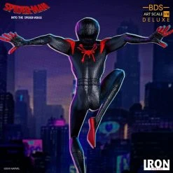 Discount ???? Miles Morales Statuetta Spider-Man: Into The Spider-Verse BDS Art Scale Deluxe Statue 1/10 22 Cm Iron Studios ???? -Iron Studios Shop x is90002 i