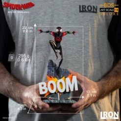 Discount ???? Miles Morales Statuetta Spider-Man: Into The Spider-Verse BDS Art Scale Deluxe Statue 1/10 22 Cm Iron Studios ???? -Iron Studios Shop x is90002 l