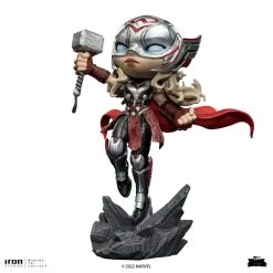 Flash Sale ???? Iron Studios Thor: Love And Thunder Mini Co. PVC Figure Mighty Thor Jane Foster 16 Cm ????