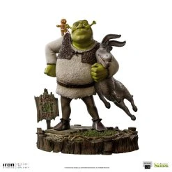 Buy ???? Iron Studios Shrek Deluxe Art Scale Statue 1/10 Shrek, Donkey And The Gingerbread Man 26 Cm ????